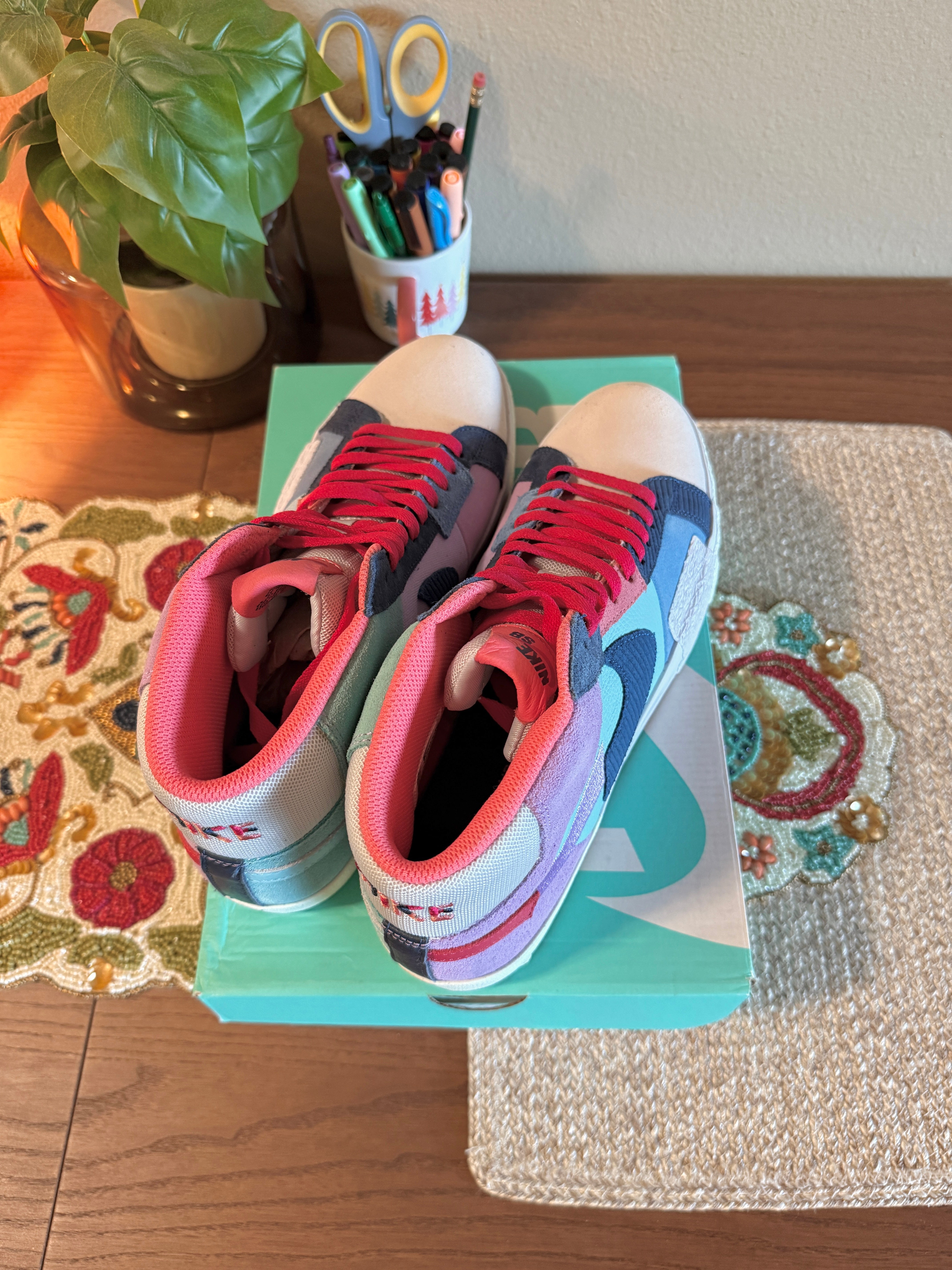 Nike SB Zoom Blazer Mid Mosaic Size 11.5