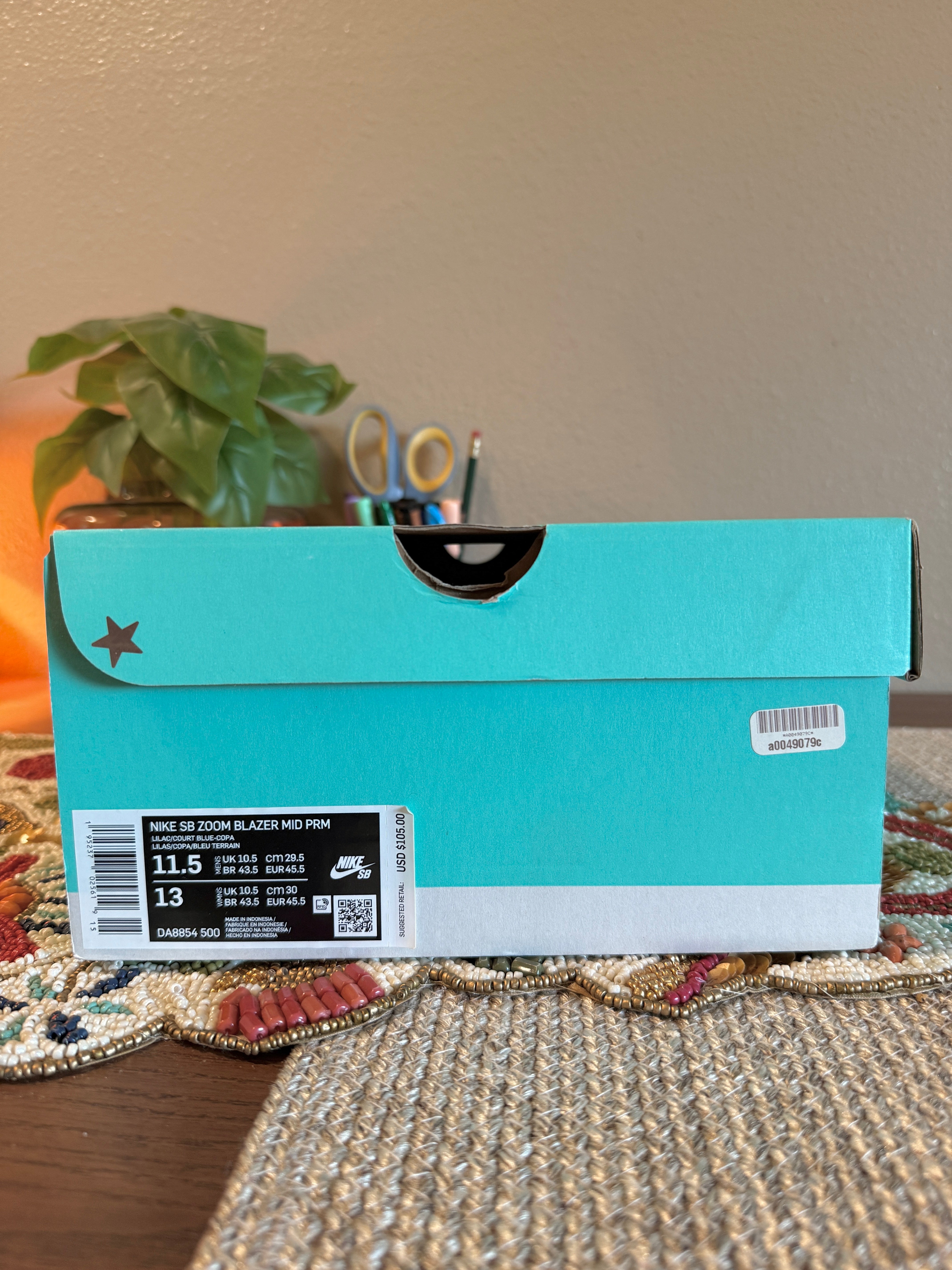 Nike SB Zoom Blazer Mid Mosaic Size 11.5