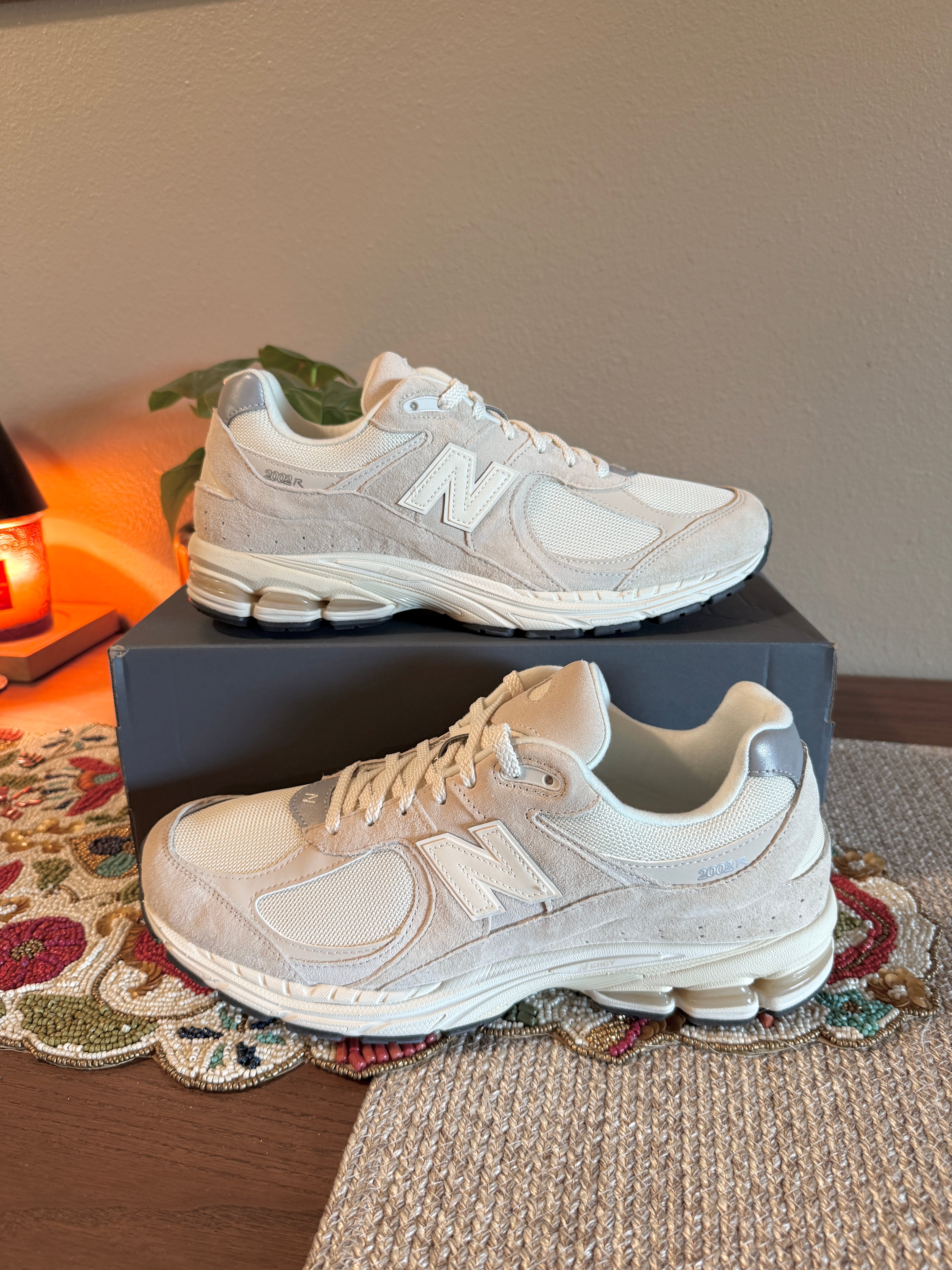 New Balance 2002R Off White Size 13