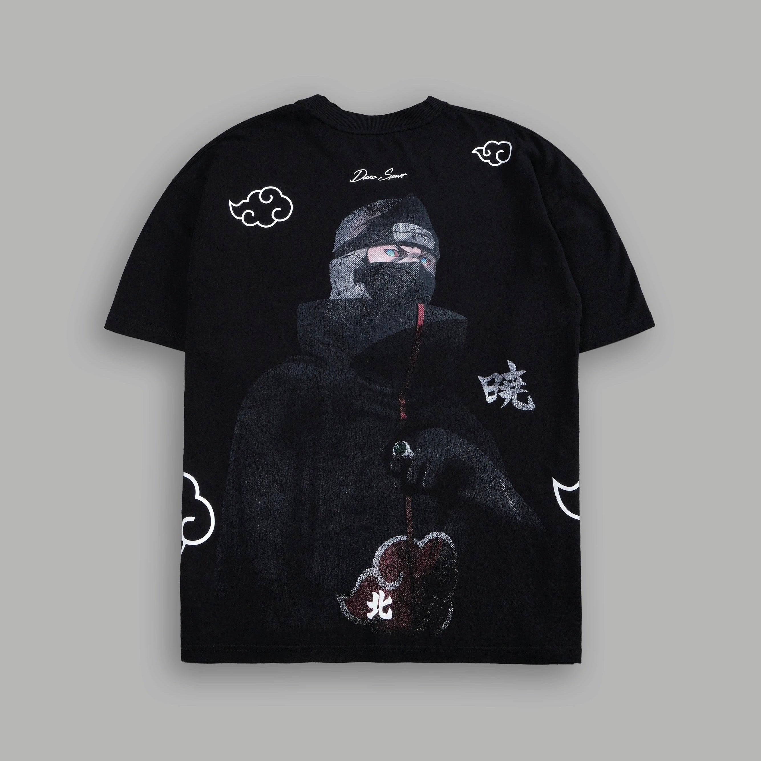 Darc Sport x Naruto Kakazu Akatsuki Oversized Tee Sz M