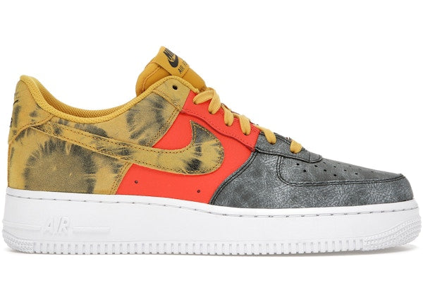 Nike Air Force 1 Low Tie Dye Dark Sulphur (SZ 12)