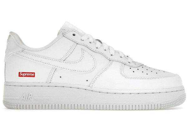 Nike Air Force 1 Low Supreme White SZ 13