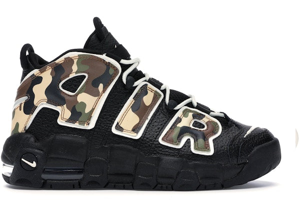 Nike Air More Uptempo 96 Camo (GS) (SZ 6)