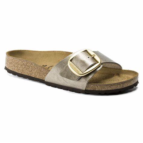 Birkenstock Madrid Big Buckle Graceful Taupe (SZ 7W/5M)