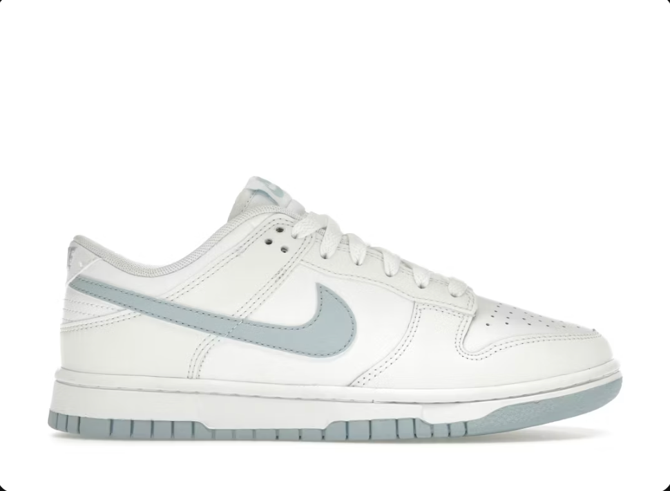 Nike Dunk Low White / Light Armory Blue Size 11