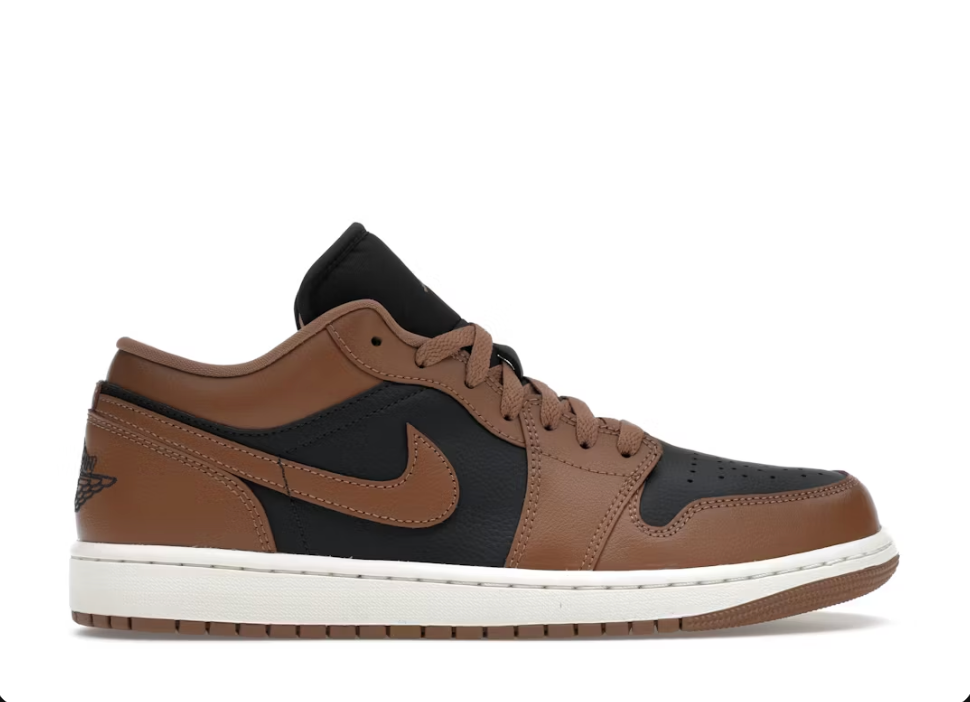 Jordan 1 Low Archaeo Brown Sz 9 Men's (NO BOX LID)