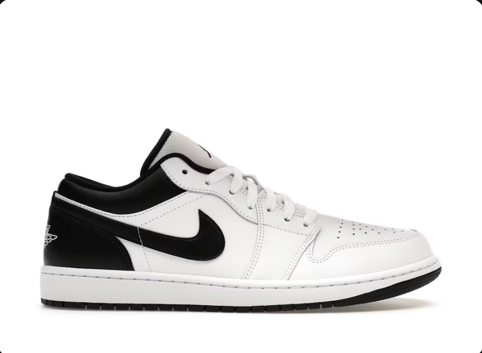 Jordan 1 Low White Black Size 14 (NO BOX LID)