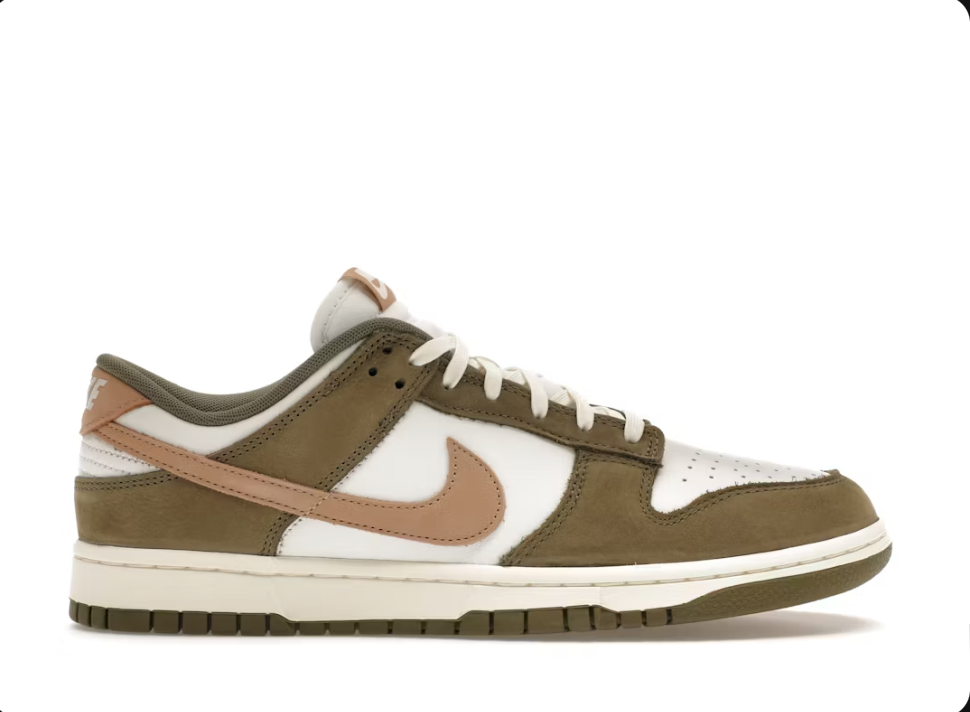 Nike Dunk Low Medium Olive / Hemp Sz 14 (NO BOX LID)