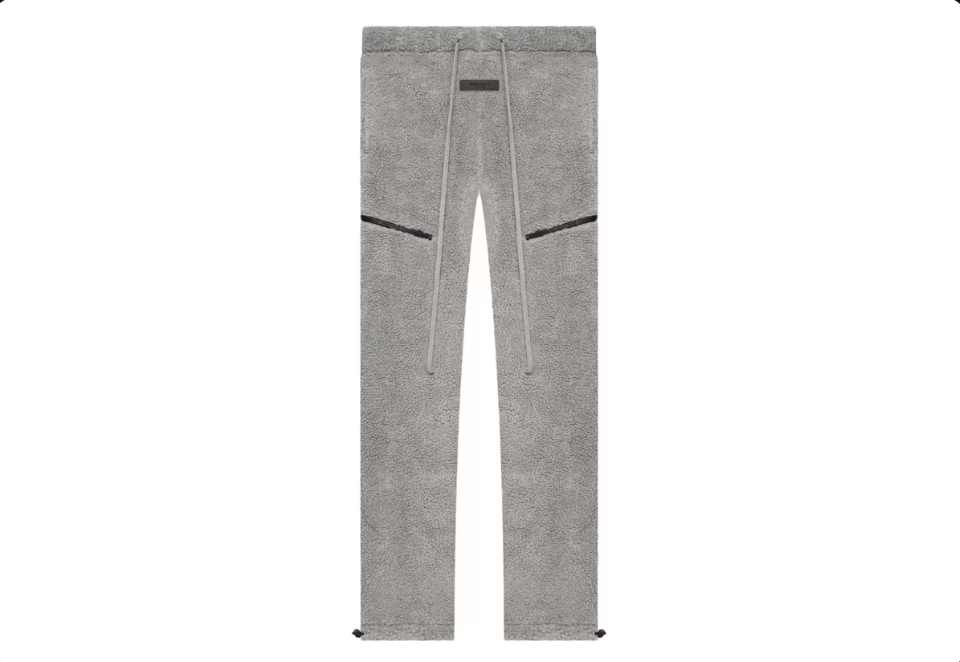 Fear of God Essentials Polar Fleece Pants Dark Oatmeal Sz XS