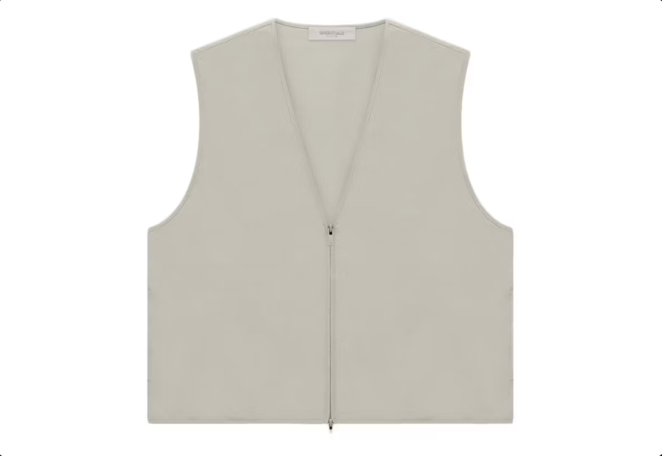 Fear of God Essentials Cotton Vest Smoke Sz XL