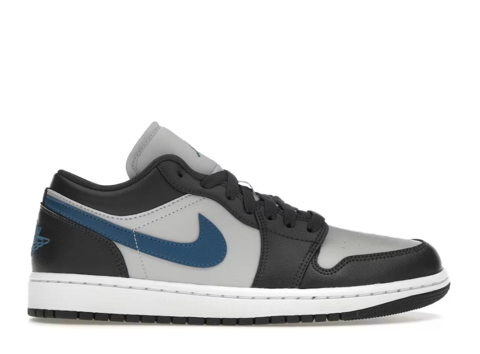 Jordan 1 Low Anthracite / Industrial Blue (Women's) SZ 8 (NO BOX LID)