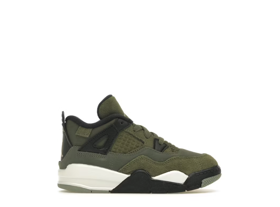 Jordan 4 Craft Olive Sz 11C MISSING LID