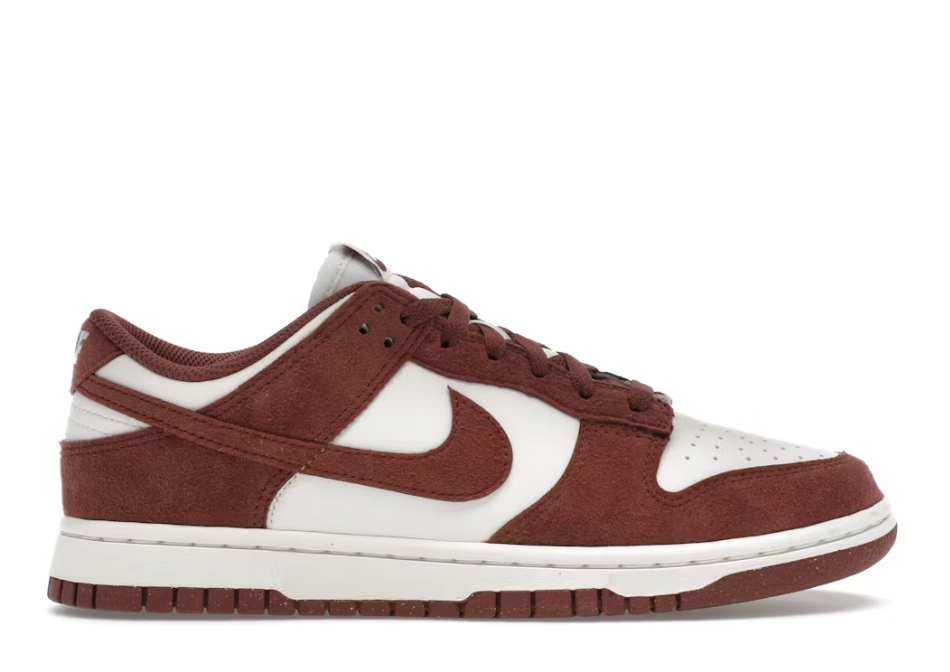 Nike Dunk Low Next Nature Red Sepia (Women's) SZ 7.5 MISSING LID