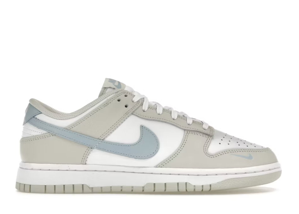 Nike Dunk Low Light Bone Armory Blue SZ 9 MEN'S MISSING LID
