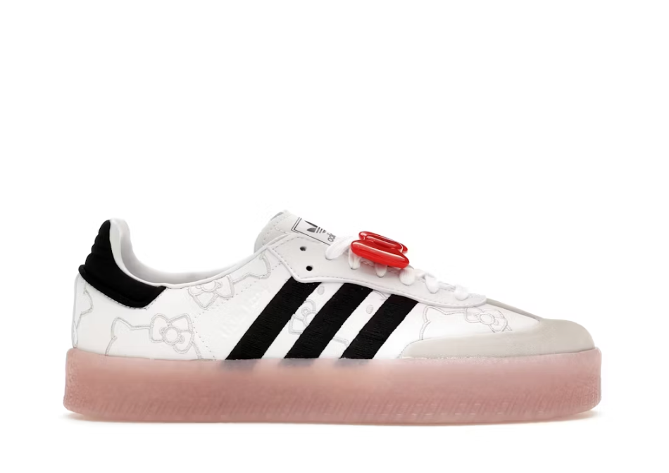 ADIDAS HELLO KITTY SAMBAE DENIM SIZE 8W / 6.5 NO BOX