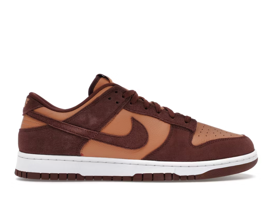 Nike Dunk Low SE Amber Brown Sz 10.5 (NO BOX LID)