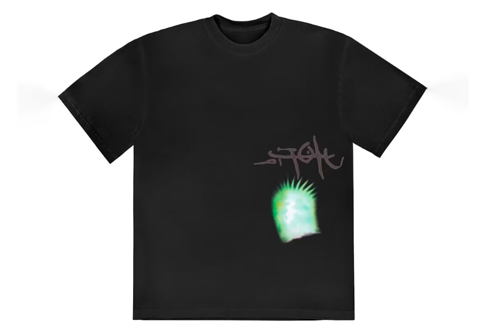 Travis Scott Utopia C5 Tee Black Sz L