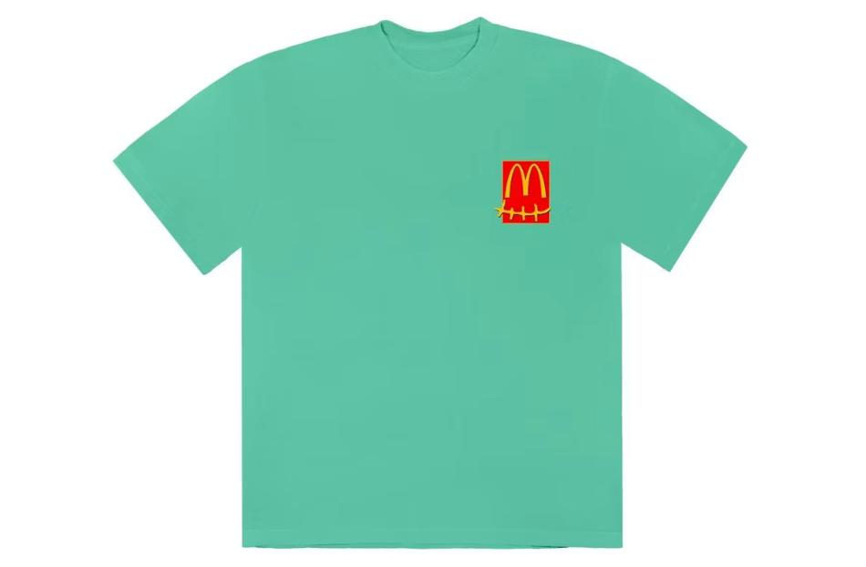 Travis Scott x McDonald's Action Figure Series IV Tee Sz M (USED)