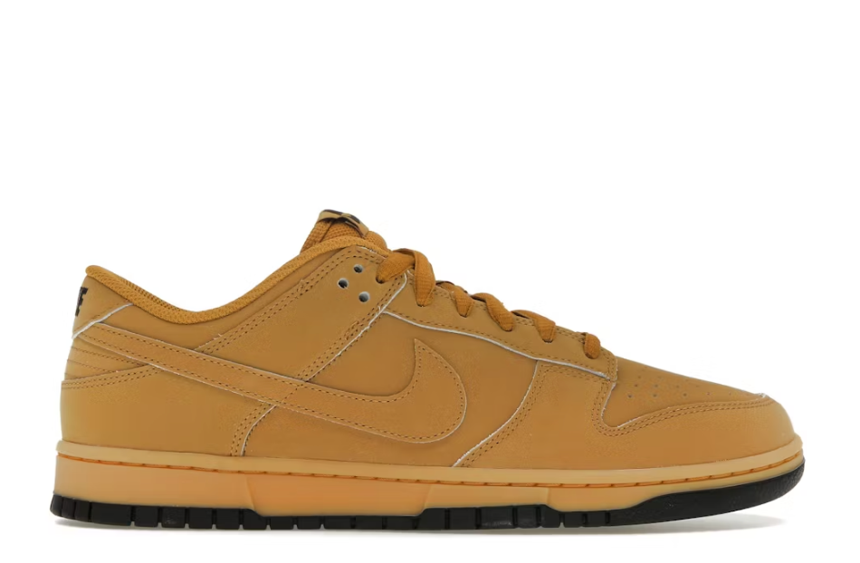 Nike Dunk Low Retro SE Wheat Gum Sz 11 (NO BOX LID)