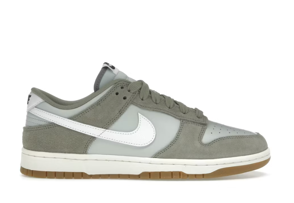 Nike Dunk Low Retro SE Light Silver Army Sail SZ 8.5