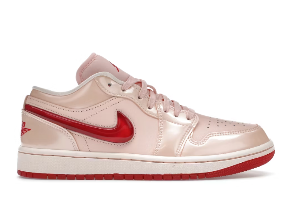 Jordan 1 Low Patent Valentine's Day (Women's) Sz 8 NO BOX LID