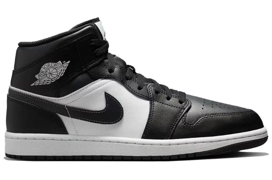 Jordan 1 Mid Off Noir Toe Sz 12 NO BOX LID