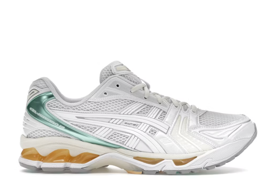 ASICS Gel-Kayano 14 White Mint Gold SZ 11.5