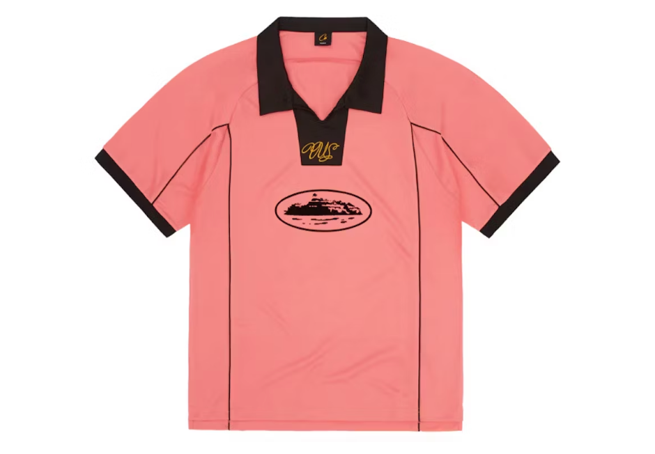 Corteiz Talismo Football Jersey Pink Sz Small