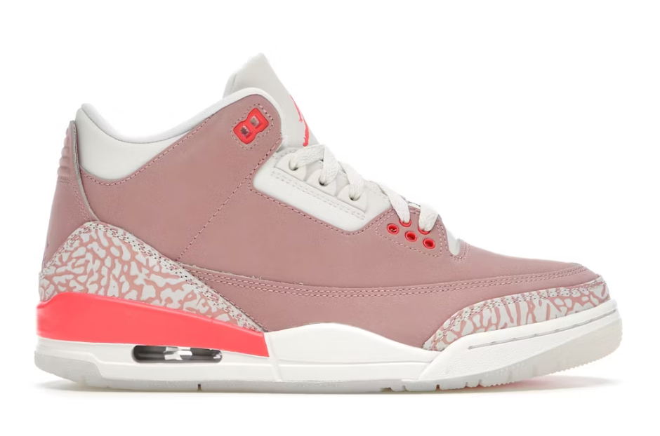 Jordan 3 Retro Rust Pink (Women's) Sz 8 USED