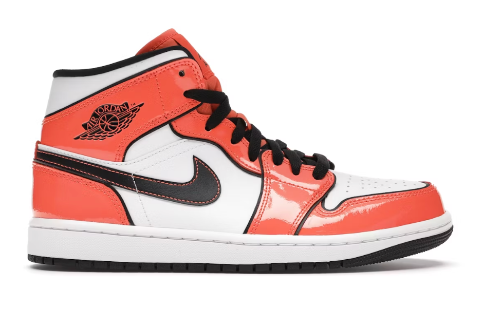 Jordan 1 Mid SE Turf Orange Sz 11.5 USED
