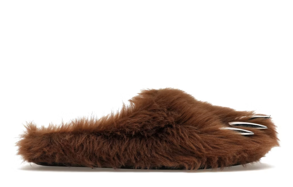 Bravest Studios Bear Claw Mules Brown Sz 13