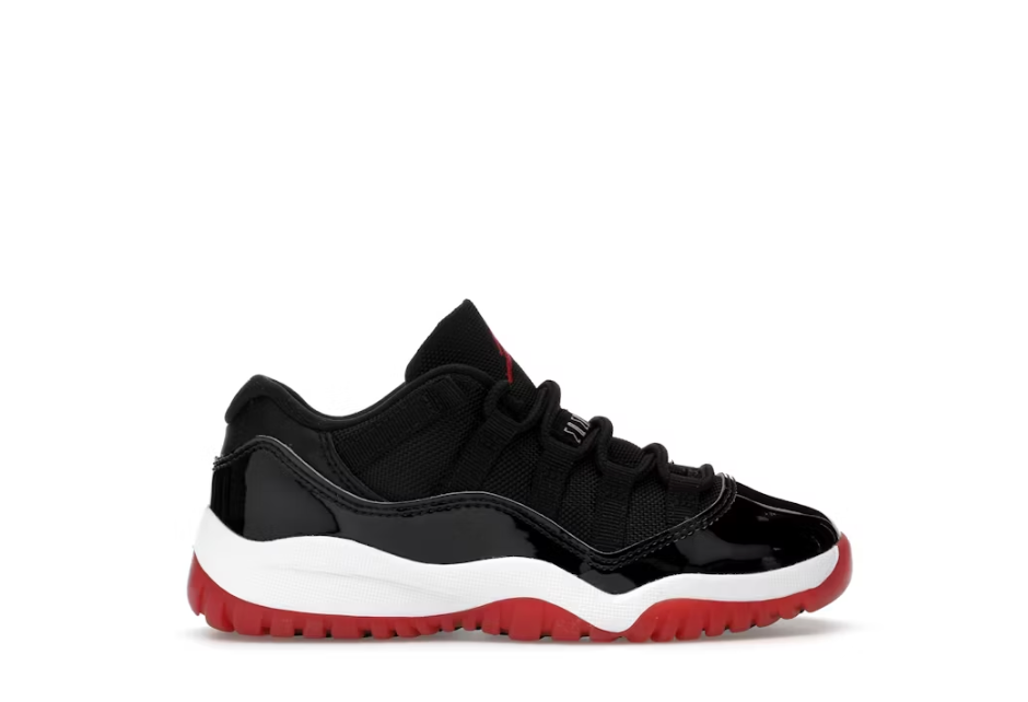 Jordan 11 Retro Low Bred (PS) (2025) SZ 2Y MISSING LID