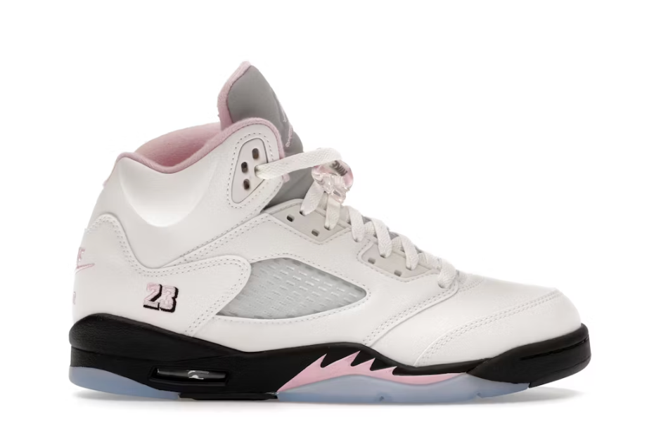 Jordan 5 Retro Medium Soft Pink (GS) SZ 3.5Y MISSING LID