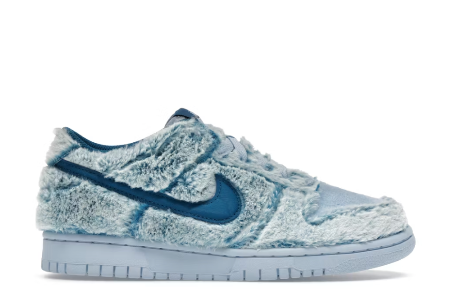 Nike Dunk Low Abominable Snowman (GS) SZ 4Y MISSING LID