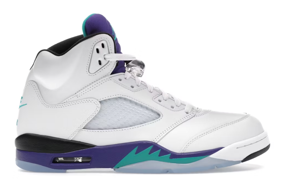 Jordan 5 Retro Grape (2025) SZ 9.5 MISSING LID