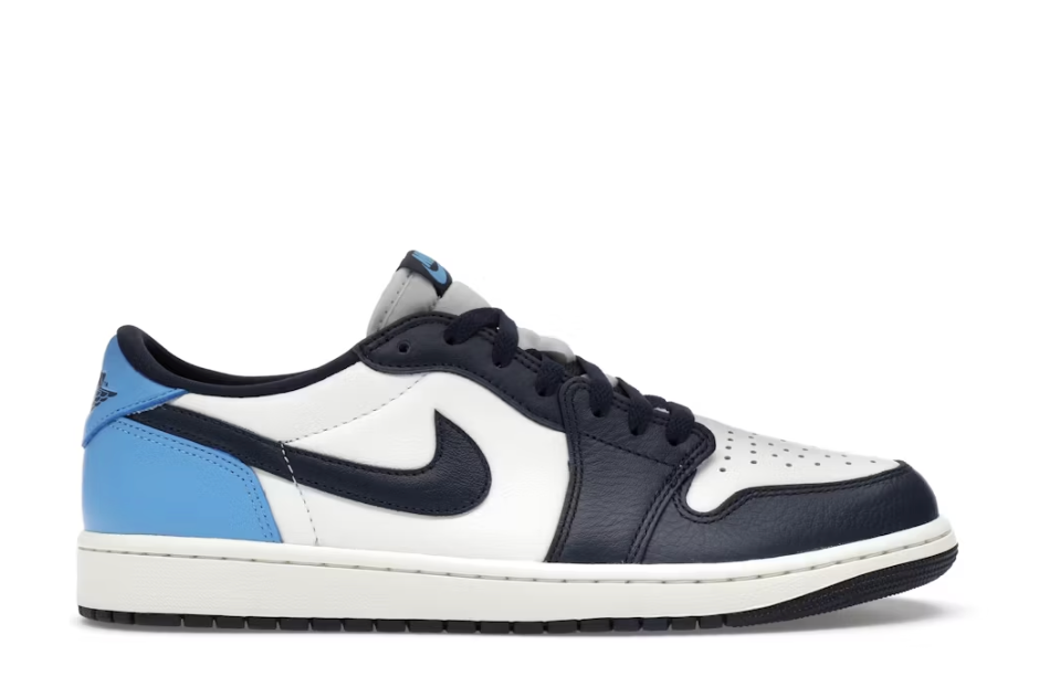 Jordan 1 Retro Low OG Obsidian UNC SZ 12 MISSING LID