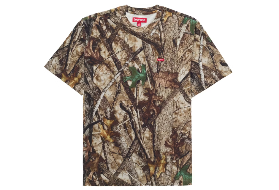 Supreme Small Box Tee (FW24) TrueTimber HTC Fall Camo SZ XL