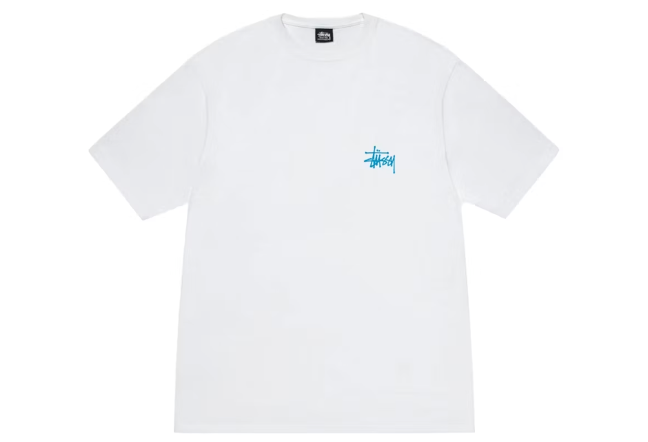 Stussy X-Ray Fishin Tee White SZ XL