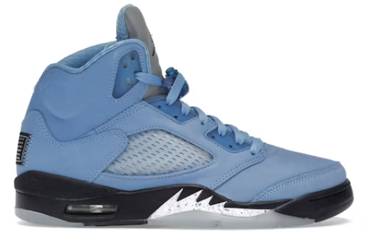 Jordan 5 Retro UNC University Blue SZ 10 USED