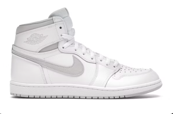 Jordan 1 Retro High '85 Neutral Grey Sz 9.5 MISSING LID