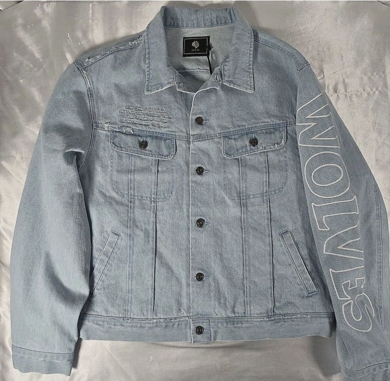 Darc Sport Valhalla Denim Jean Jacket SZ XL Used 5 out 500