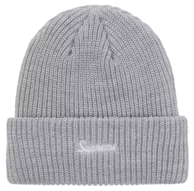 Supreme Loose Gauge Beanie (FW25) Grey