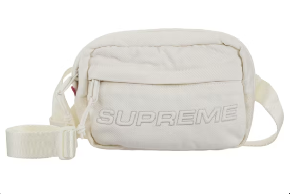 Supreme Denim Mini Shoulder Bag White