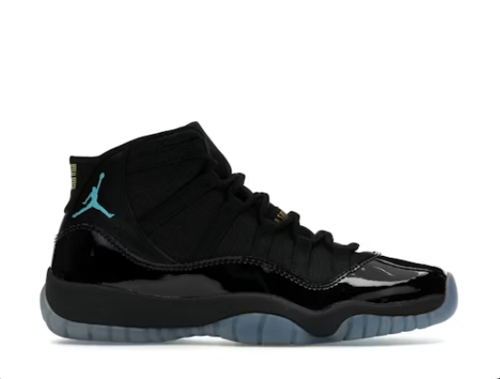 Jordan 11 Retro Gamma Blue Sz 5Y MISSING LID