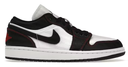 Jordan 1 Low SE Utility White Black Gym Red (Women's) SZ 7 USED NO BOX