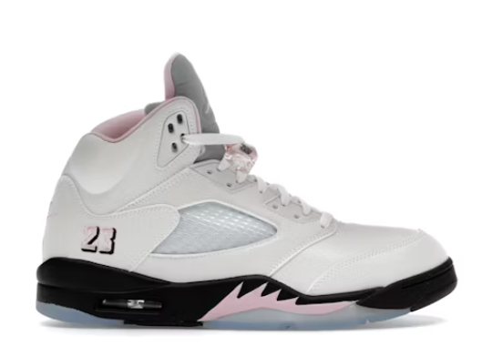Jordan 5 Retro Medium Soft Pink SZ 10.5 No Lid