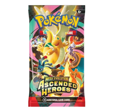 Pokémon Ascended Heroes Single Booster Packs