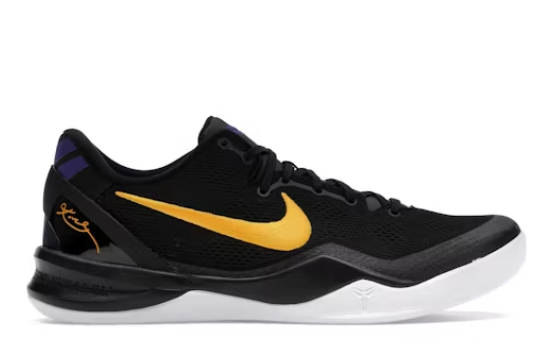 Nike Kobe 8 Protro Lakers Away SZ 11 MISSING LID