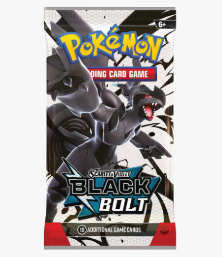 Pokémon S&V Black Bolt Single Packs