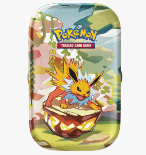Pokémon Scarlet Violet Prismatic Evolutions Jolteon Tin